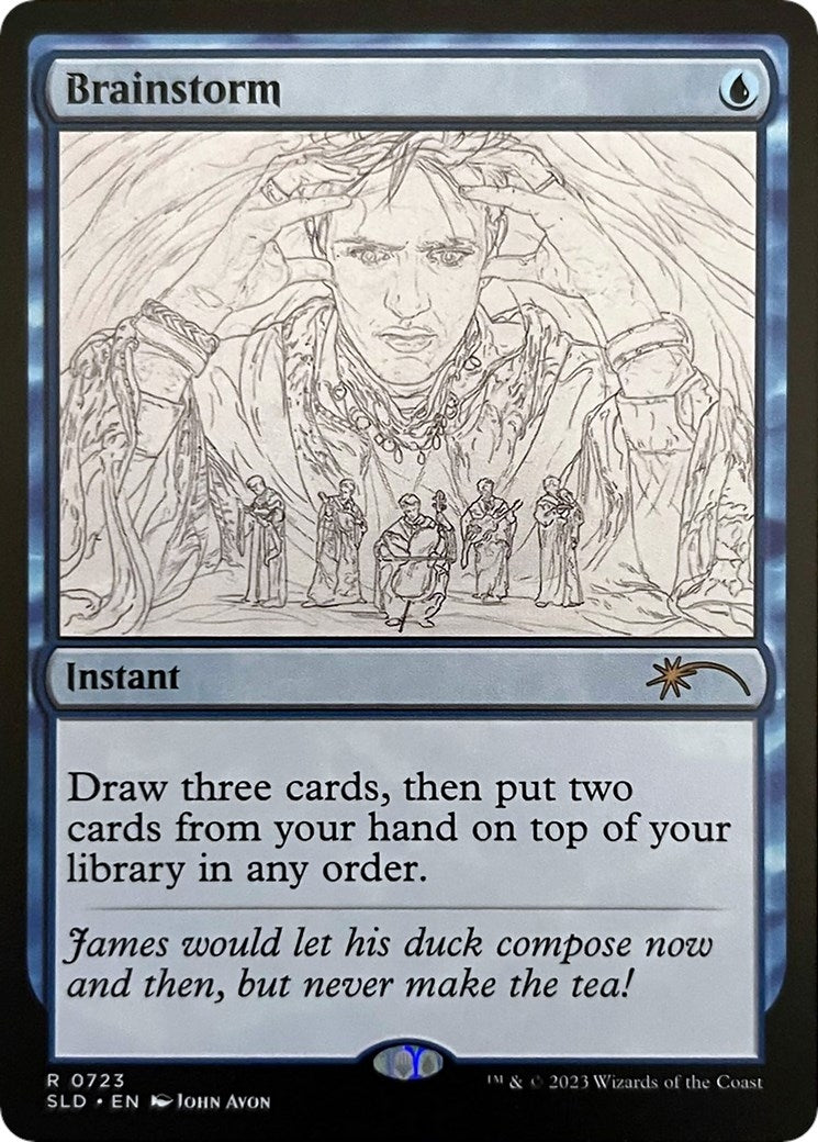 Brainstorm (0723) (Sketch Showcase) (723) (Secret Lair Drop Series)