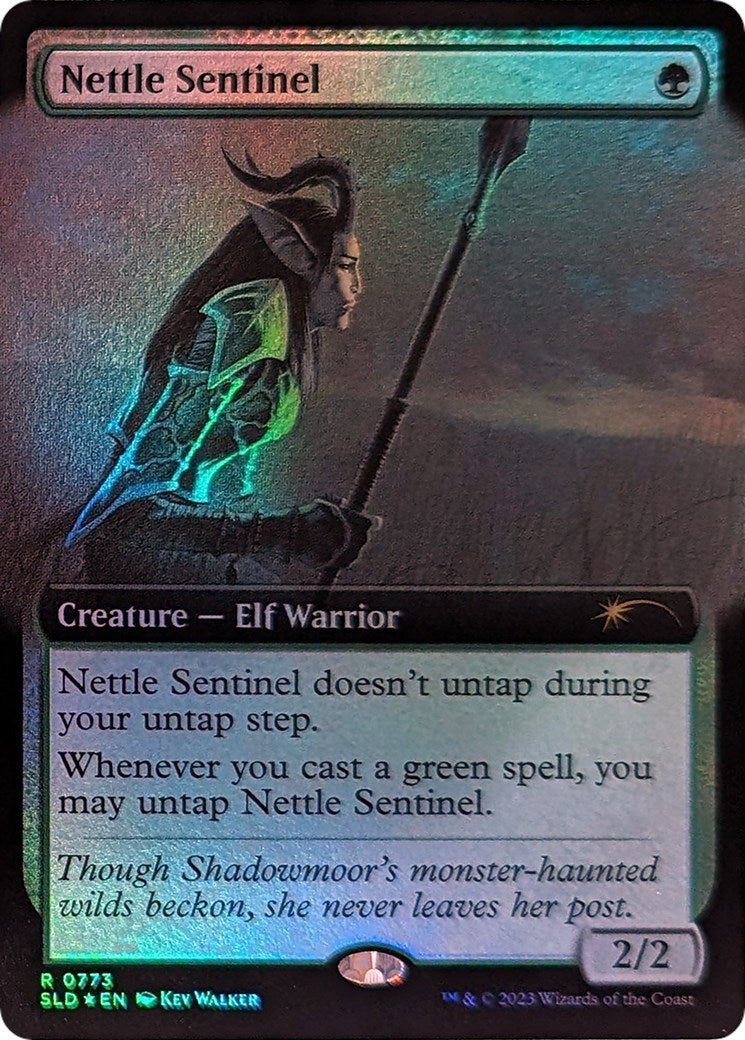 Nettle Sentinel (Extended Art) (773) (Secret Lair Drop Series)