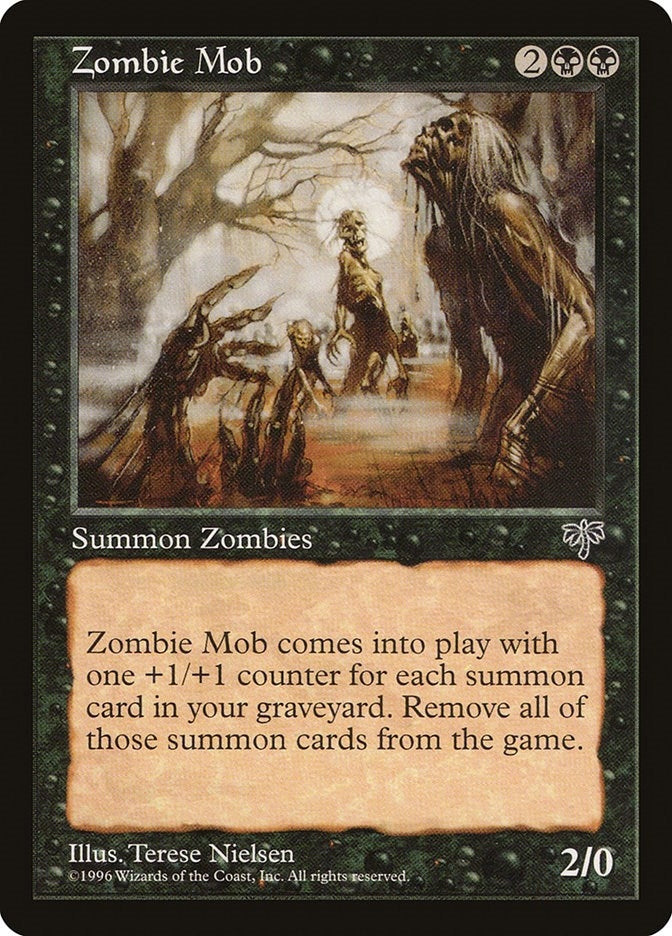 Image for Zombie Mob - Magic: The Gathering