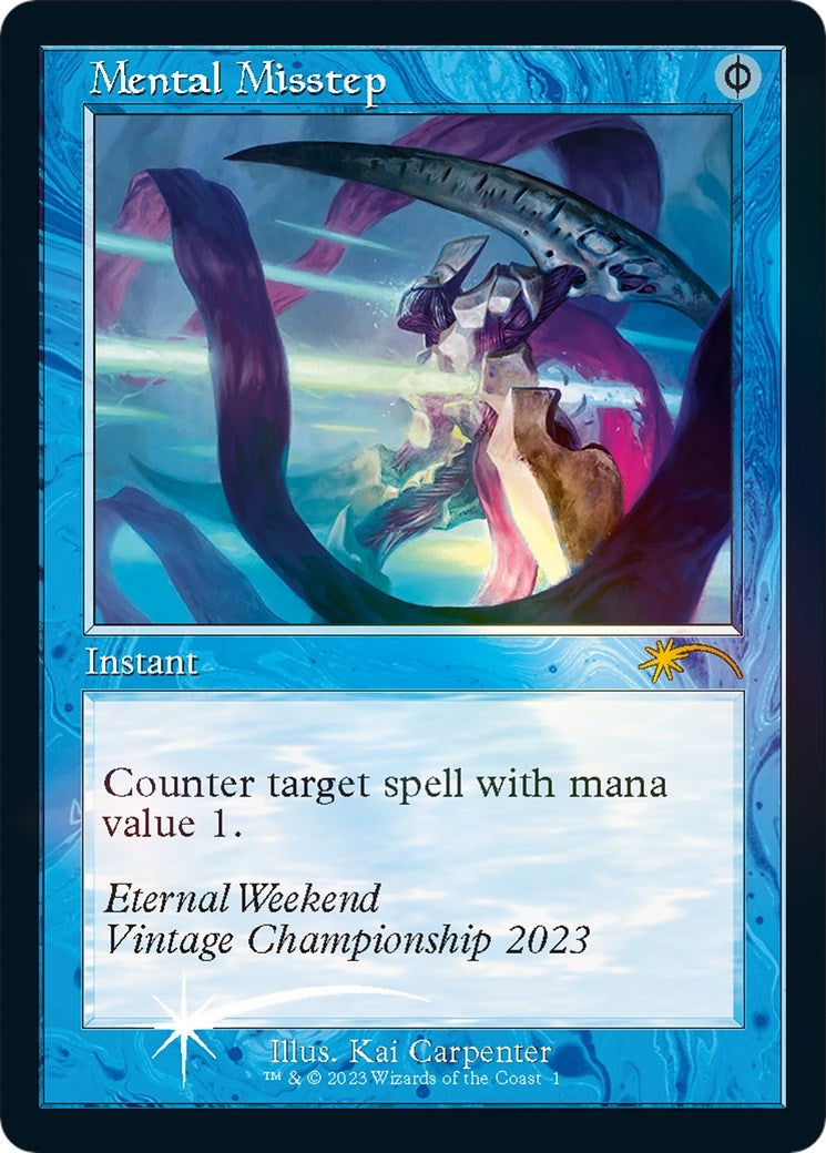 Mental Misstep (Retro Frame) (Eternal Weekend 2023 Promo) (1) (Unique and Miscellaneous Promos)