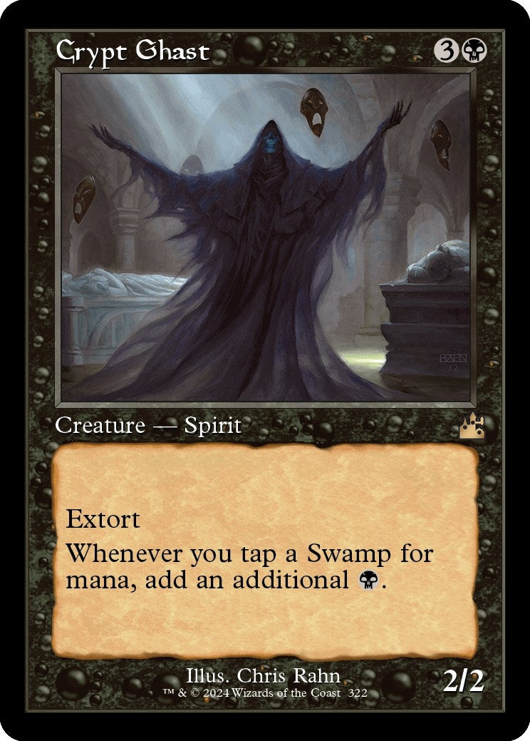 Crypt Ghast (Retro Frame) (322) (Ravnica Remastered)