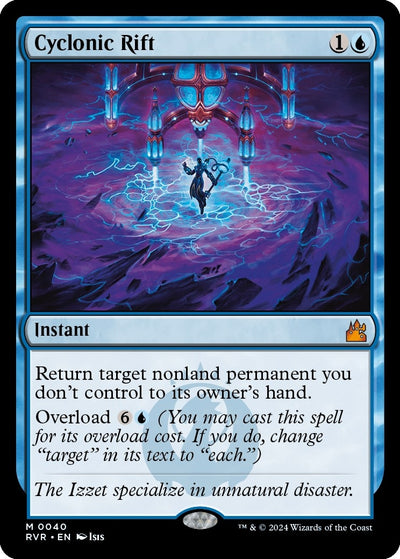 Cyclonic Rift (40) (Ravnica Remastered)