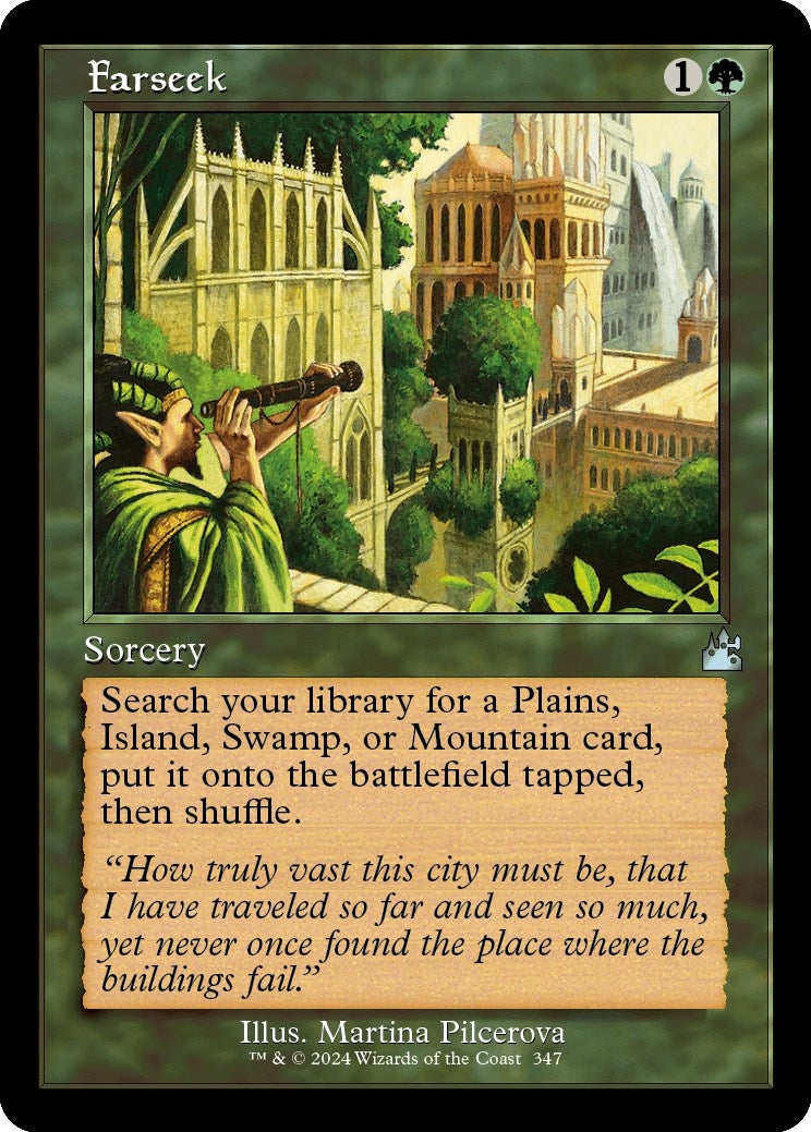 Farseek (Retro Frame) (347) (Ravnica Remastered)