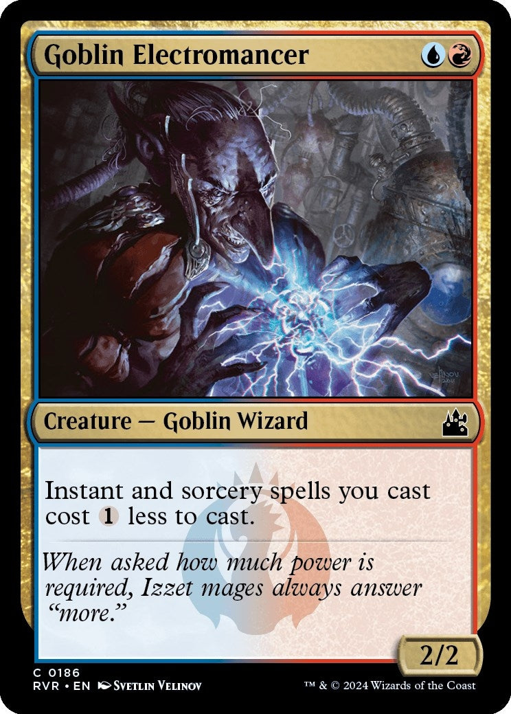 Goblin Electromancer (186) (Ravnica Remastered)