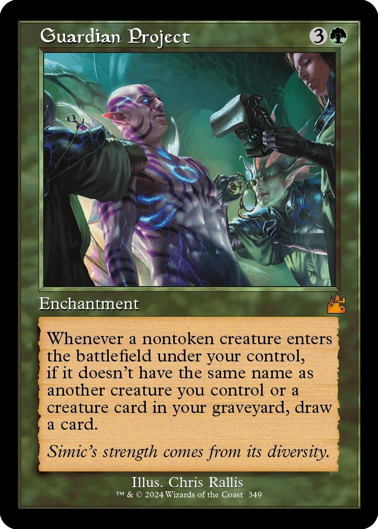 Guardian Project (Retro Frame) (349) (Ravnica Remastered)