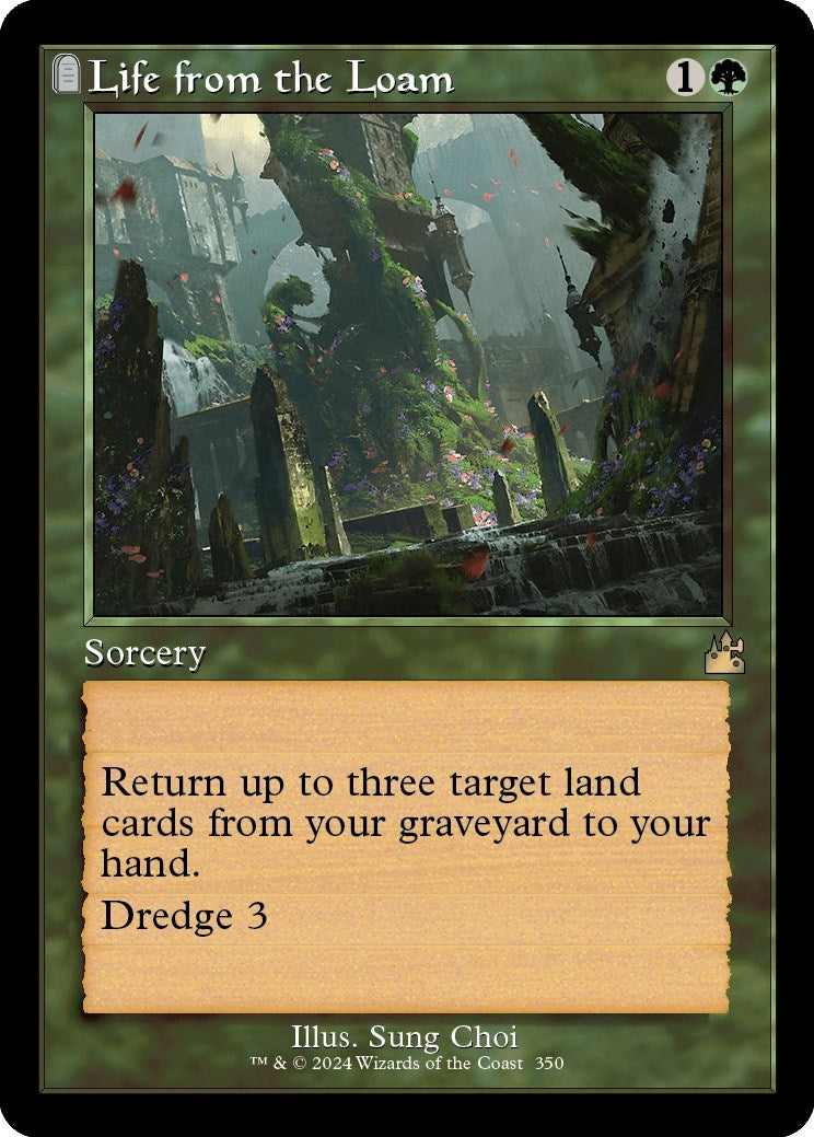 Life from the Loam (Retro Frame) (350) (Ravnica Remastered)
