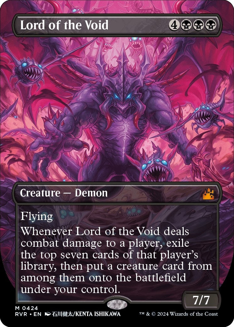 Lord of the Void (Anime Borderless) (424) (Ravnica Remastered)