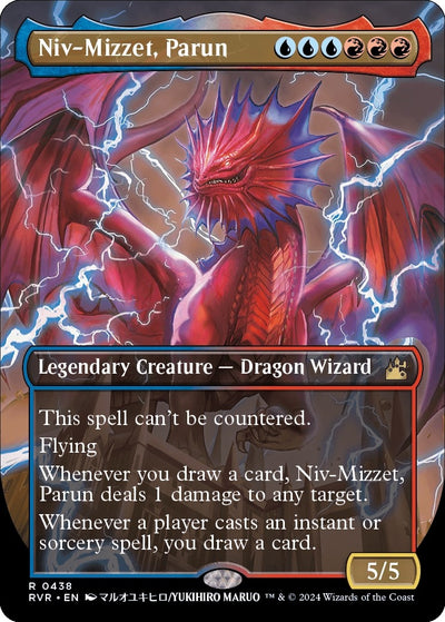Niv-Mizzet, Parun (Anime Borderless) (438) (Ravnica Remastered)