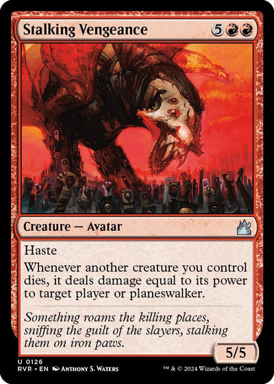 Stalking Vengeance (126) (Ravnica Remastered)