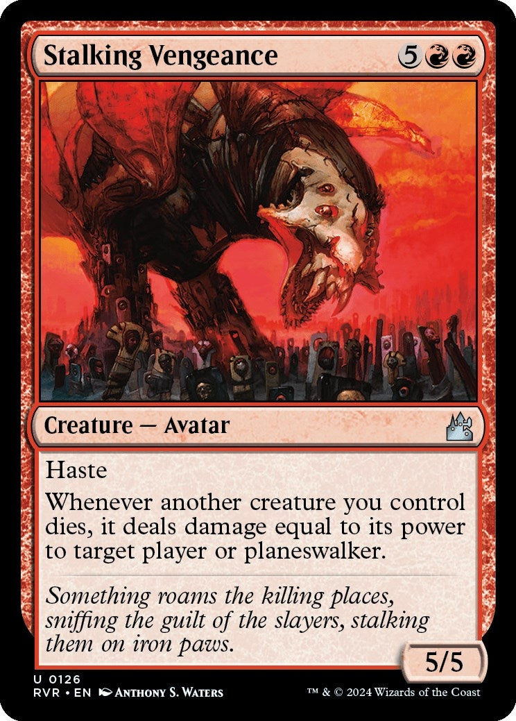 Stalking Vengeance (126) (Ravnica Remastered)