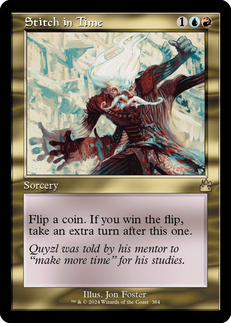 Stitch in Time (Retro Frame) (384) (Ravnica Remastered)