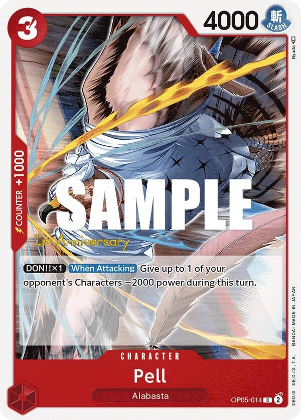 Image for Pell (OP05-014) (Awakening of the New Era: 1st Anniversary Tournament Cards) - One Piece Card Game