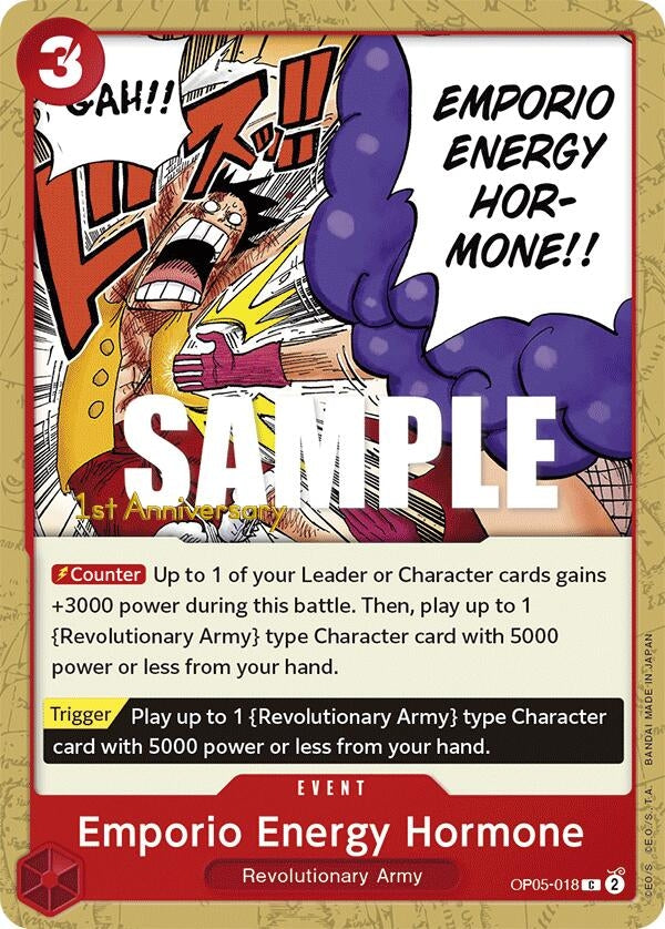 Emporio Energy Hormone (OP05-018) (Awakening of the New Era: 1st Anniversary Tournament Cards)