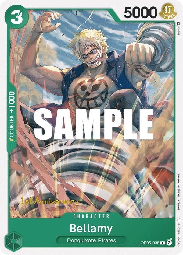 Bellamy (OP05-035) (Awakening of the New Era: 1st Anniversary Tournament Cards)