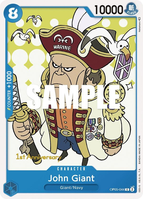 Image for John Giant (OP05-044) (Awakening of the New Era: 1st Anniversary Tournament Cards) - One Piece Card Game