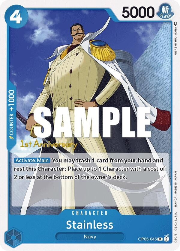Image for Stainless (OP05-045) (Awakening of the New Era: 1st Anniversary Tournament Cards) - One Piece Card Game