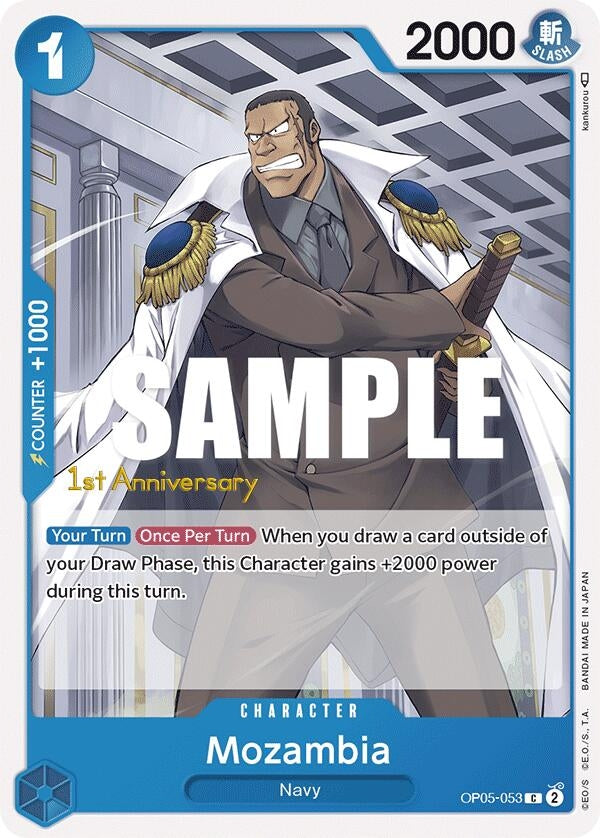 Image for Mozambia (OP05-053) (Awakening of the New Era: 1st Anniversary Tournament Cards) - One Piece Card Game