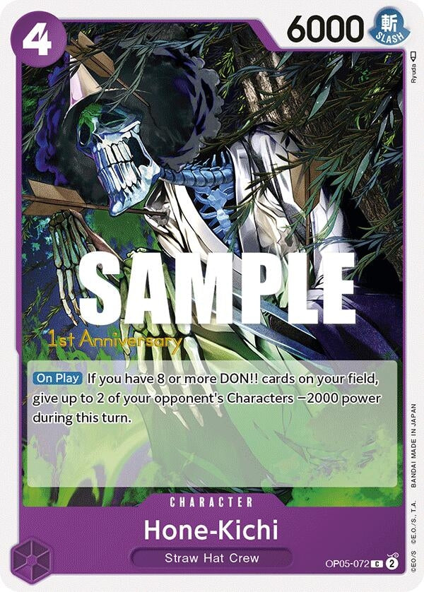 Image for Hone-Kichi (OP05-072) (Awakening of the New Era: 1st Anniversary Tournament Cards) - One Piece Card Game