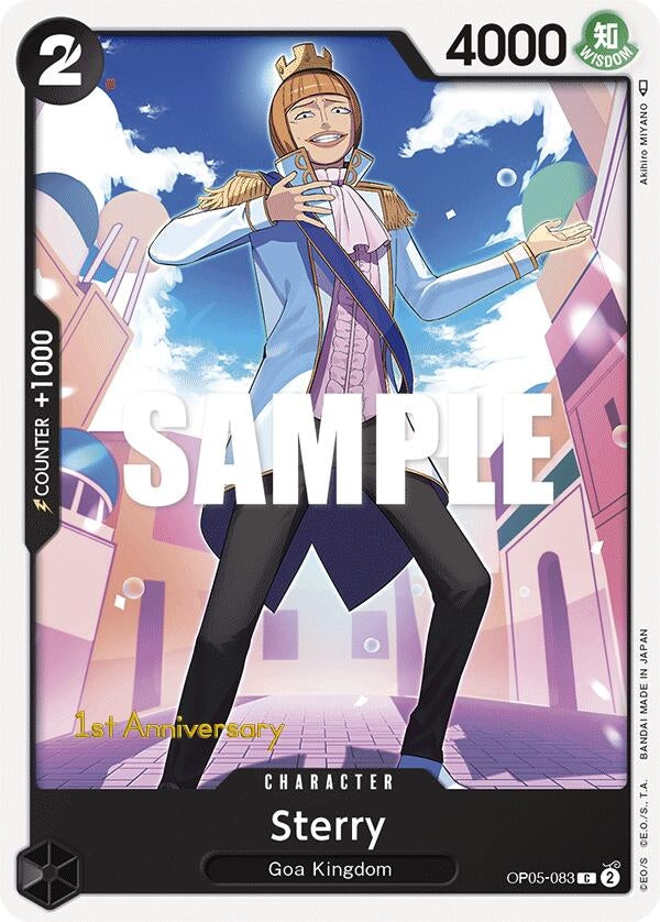 Image for Sterry (OP05-083) (Awakening of the New Era: 1st Anniversary Tournament Cards) - One Piece Card Game