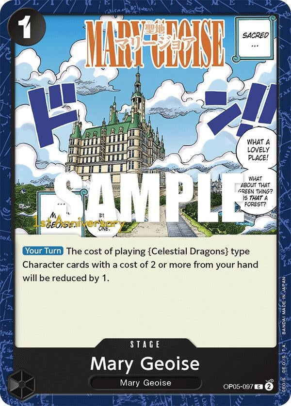Image for Mary Geoise (OP05-097) (Awakening of the New Era: 1st Anniversary Tournament Cards) - One Piece Card Game