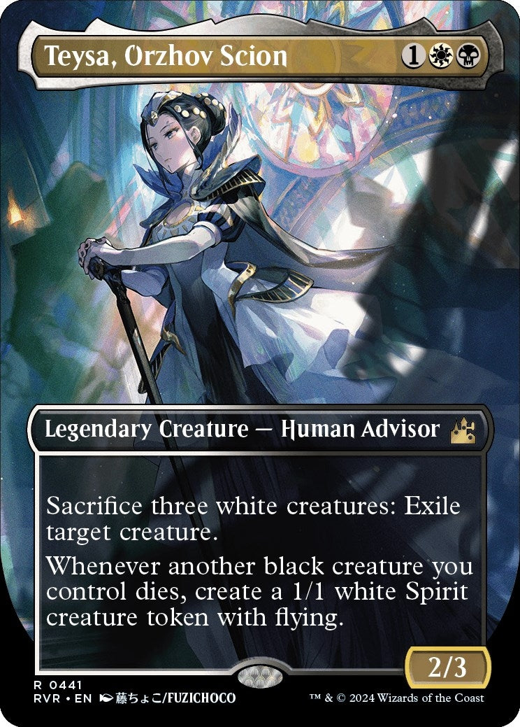 Teysa, Orzhov Scion (Anime Borderless) (441) (Ravnica Remastered)