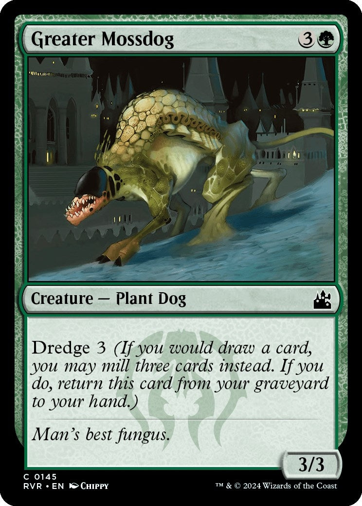Greater Mossdog (145) (Ravnica Remastered)