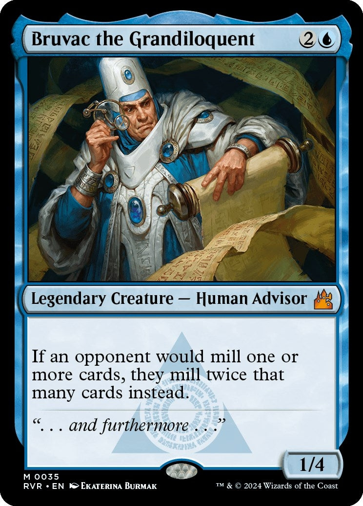 Bruvac the Grandiloquent (35) (Ravnica Remastered)