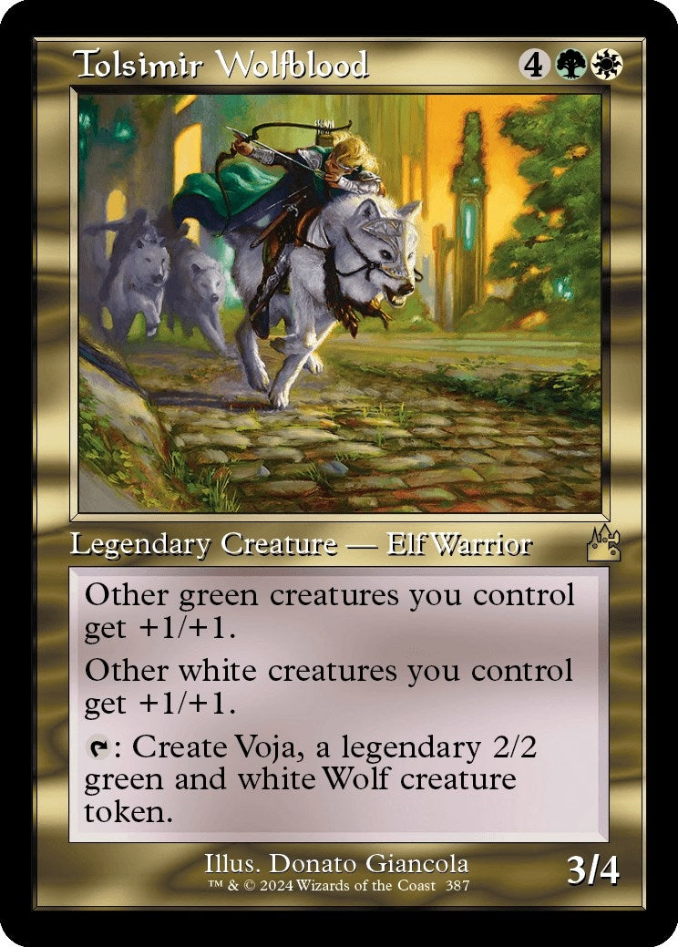 Tolsimir Wolfblood (Retro Frame) (387)