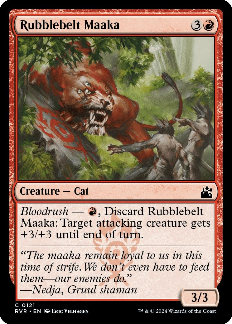Rubblebelt Maaka (121) (Ravnica Remastered)