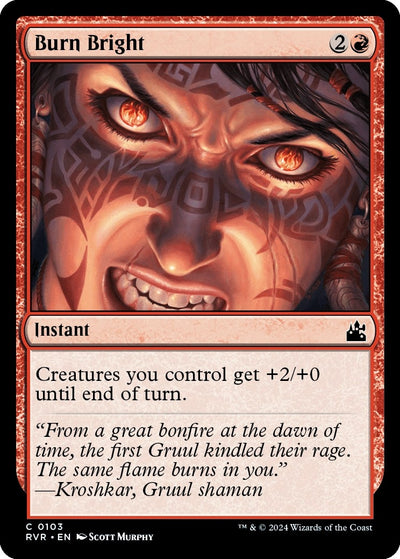 Burn Bright (103) (Ravnica Remastered)