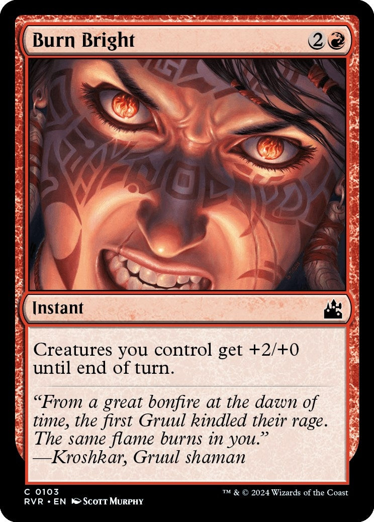 Burn Bright (103) (Ravnica Remastered)