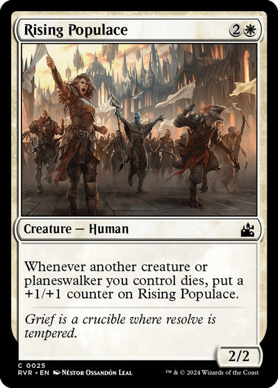 Rising Populace (25) (Ravnica Remastered)