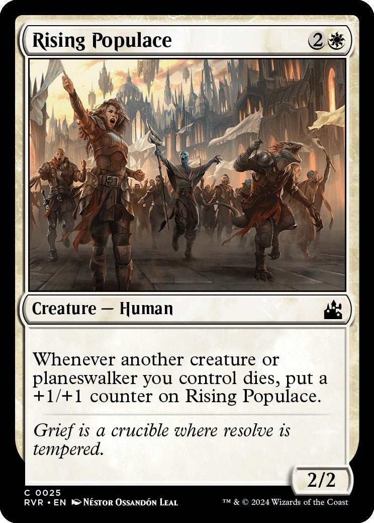 Rising Populace (25) (Ravnica Remastered)