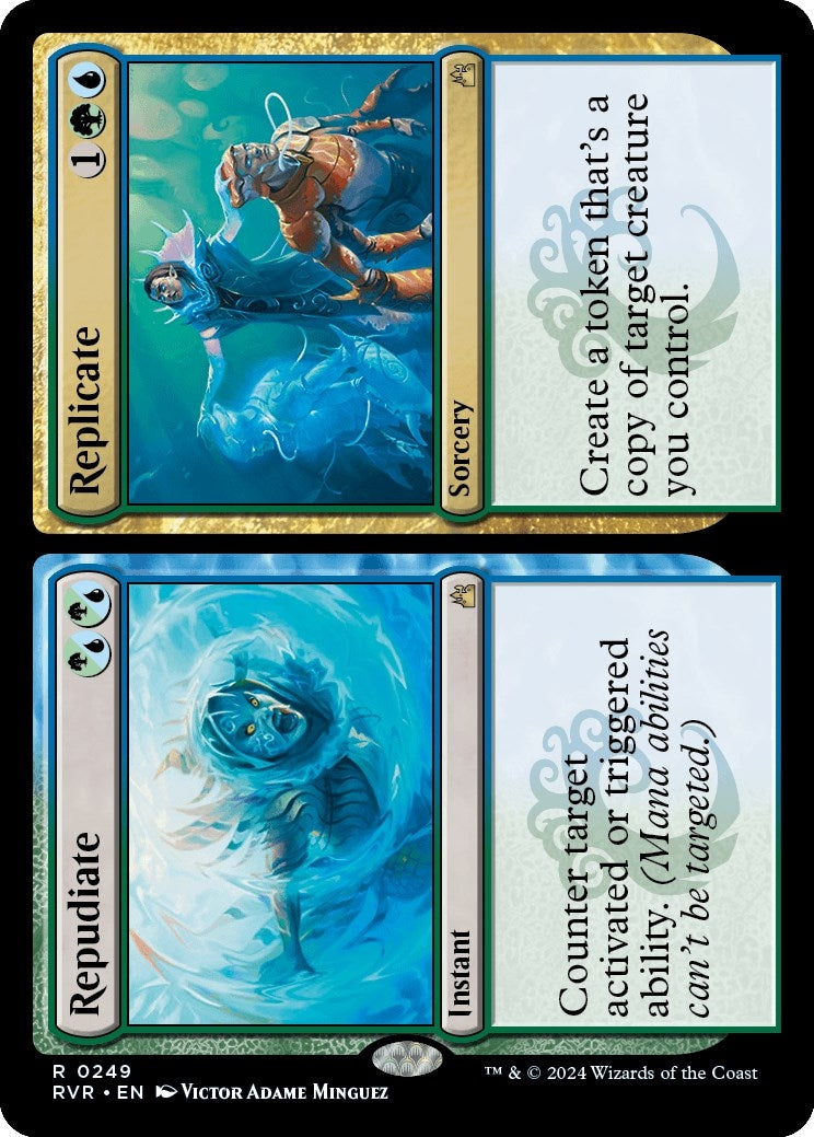 Repudiate // Replicate (249) (Ravnica Remastered)