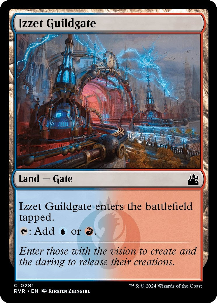 Izzet Guildgate (281) (Ravnica Remastered)