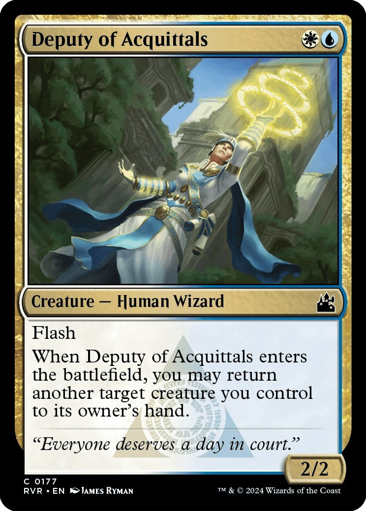 Deputy of Acquittals (177) (Ravnica Remastered)