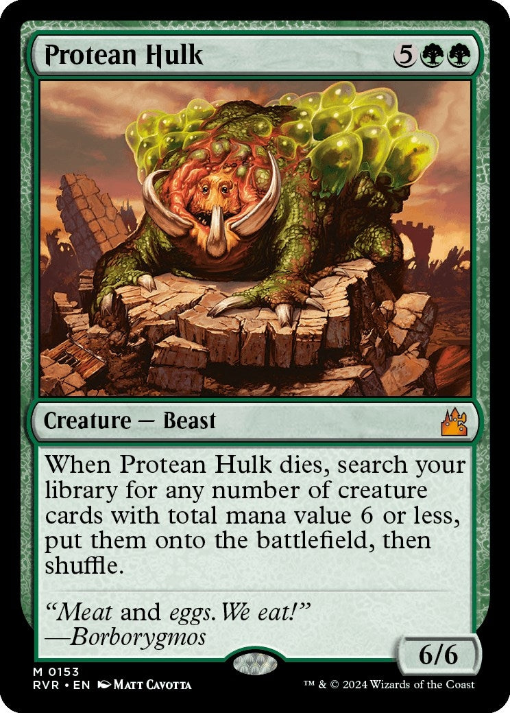 Protean Hulk (153) (Ravnica Remastered)