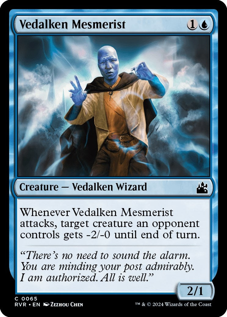Vedalken Mesmerist (65) (Ravnica Remastered)