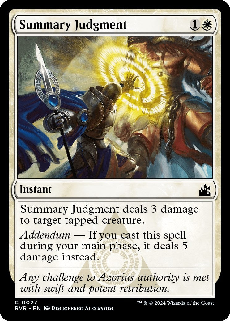 Summary Judgment (27) (Ravnica Remastered)