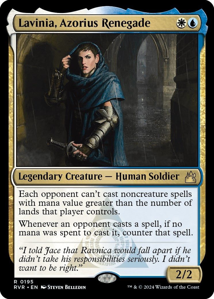 Lavinia, Azorius Renegade (195) (Ravnica Remastered)