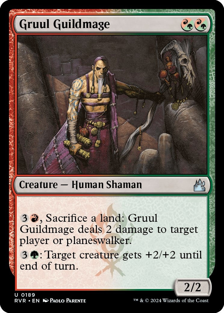 Gruul Guildmage (189) (Ravnica Remastered)