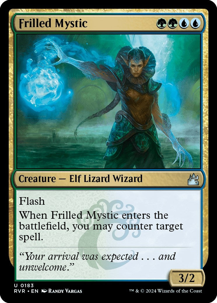 Frilled Mystic (183) (Ravnica Remastered)