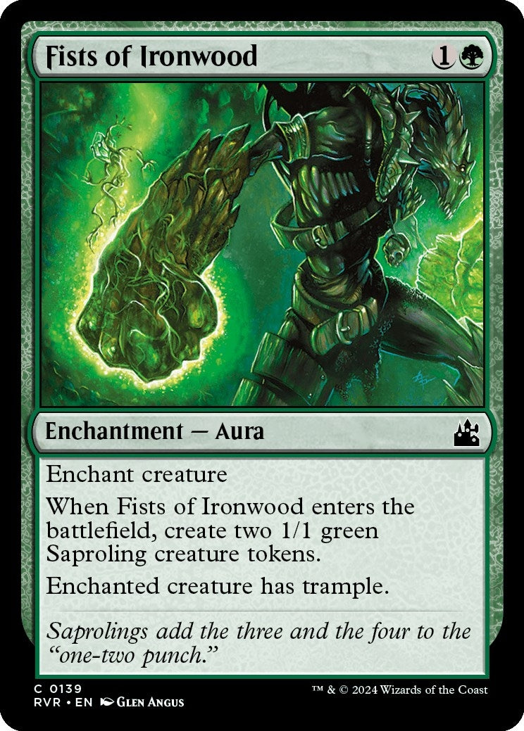 Fists of Ironwood (139) (Ravnica Remastered)
