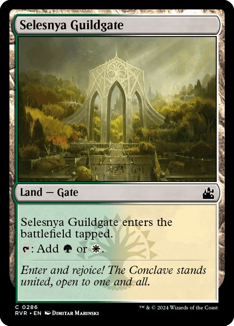 Selesnya Guildgate (286) (Ravnica Remastered)