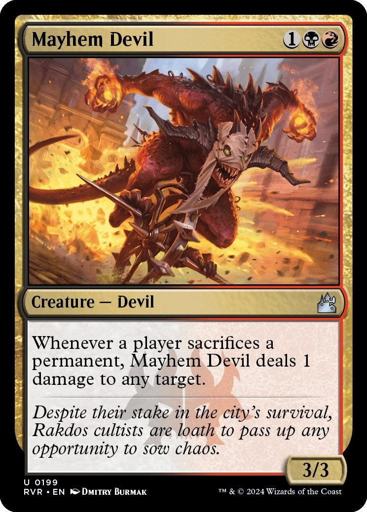 Mayhem Devil (199) (Ravnica Remastered)