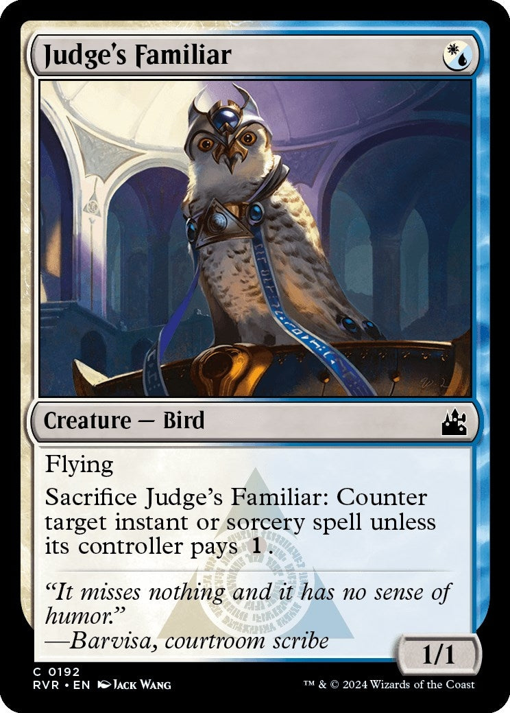 Judge's Familiar (192) (Ravnica Remastered)