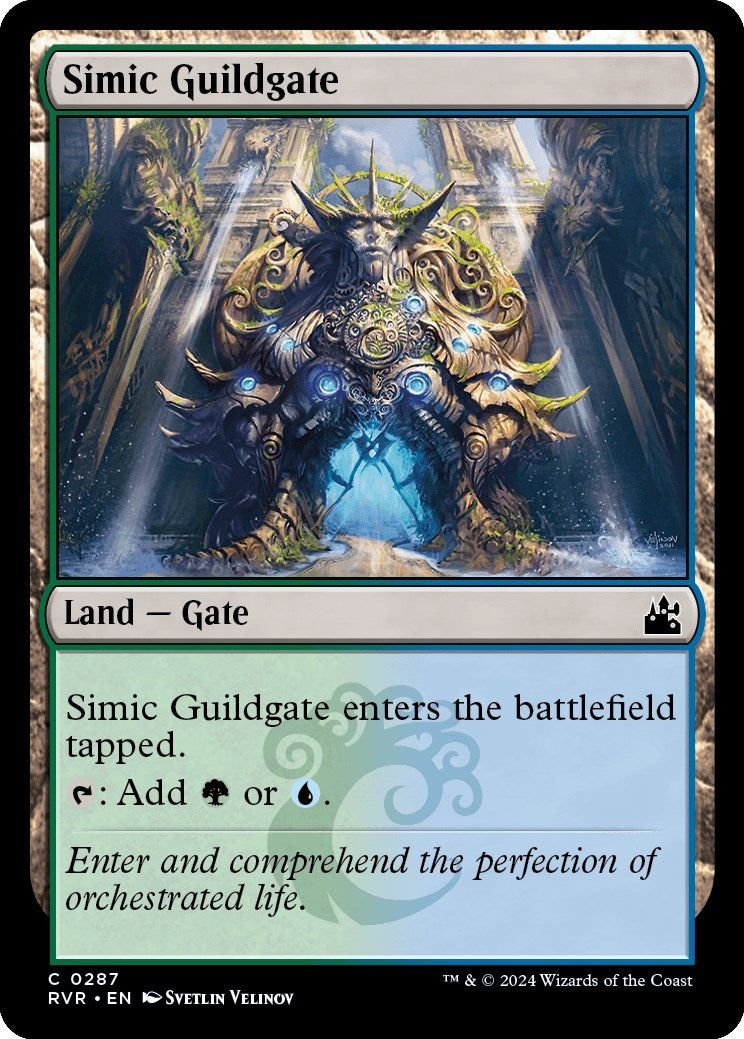 Simic Guildgate (287) (Ravnica Remastered)