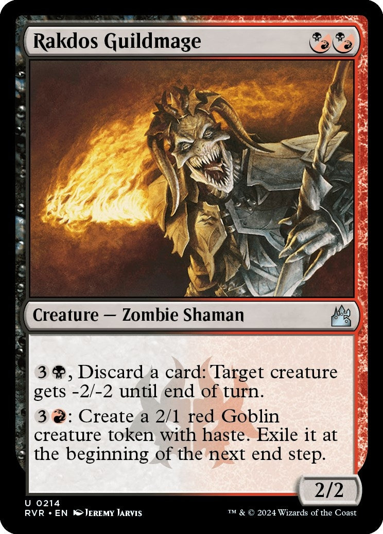Rakdos Guildmage (214) (Ravnica Remastered)