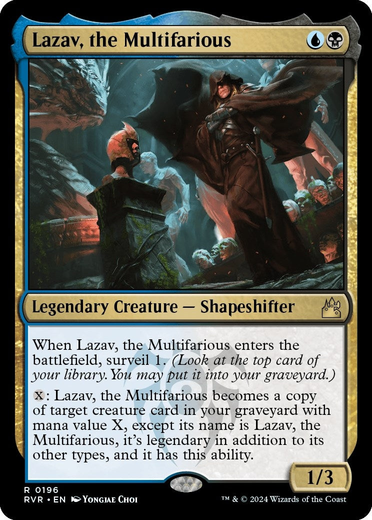 Lazav, the Multifarious (196) (Ravnica Remastered)