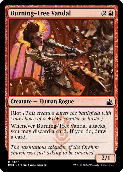 Burning-Tree Vandal (105) (Ravnica Remastered)